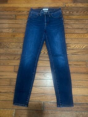Madewell Dark Blue Skinny Jeans
